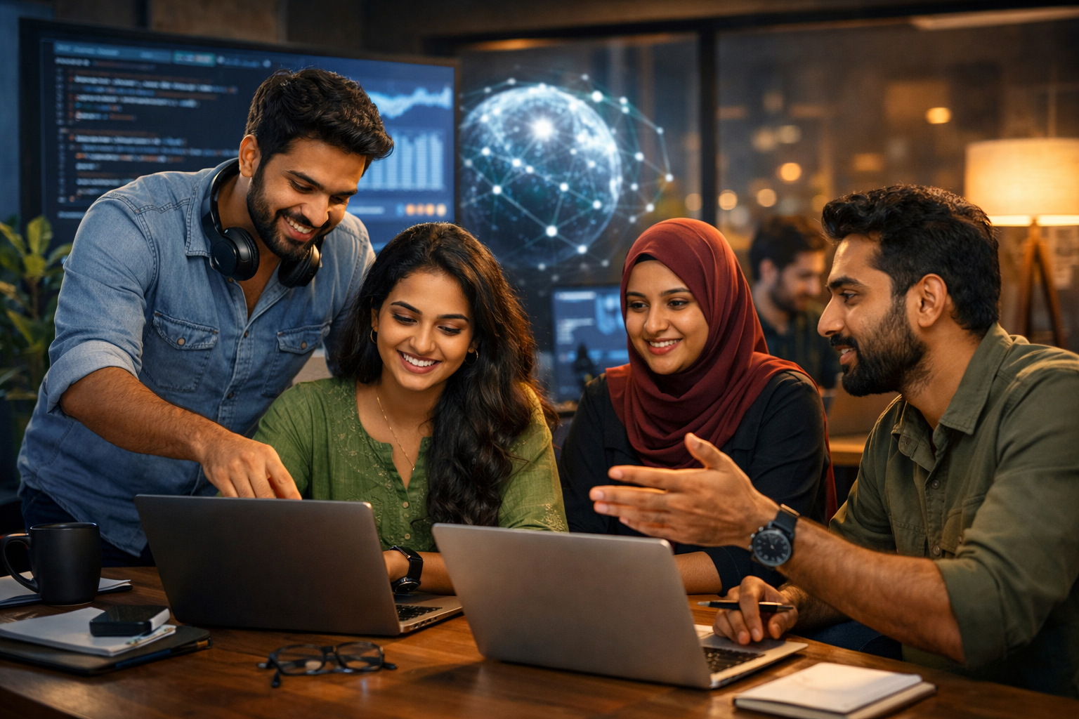 UI/UX design and development project for a Kerala startup