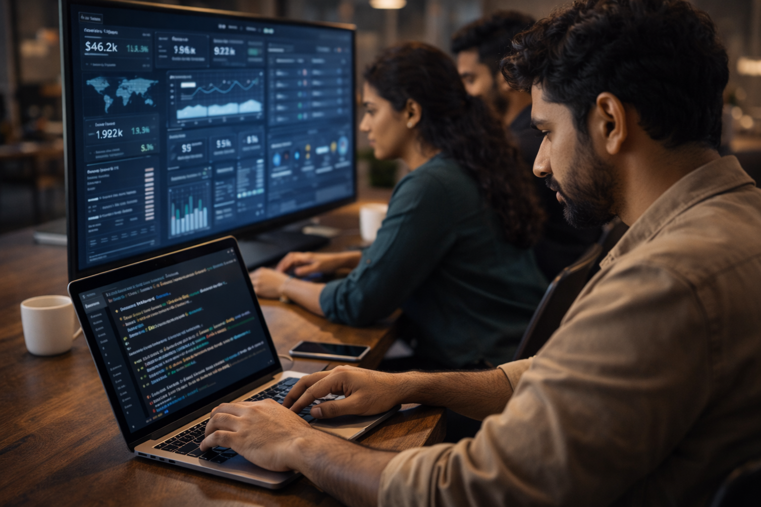 UI/UX design and development project for a Kerala startup